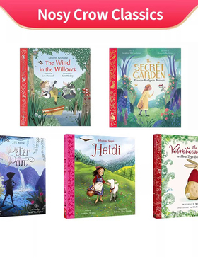 Wind in the Willows 柳林风声 世界经典儿童英文名著 Peter Pan 精装收藏版大开本 Nosy Crow 英文原版绘本 Heidi  Secret Garden