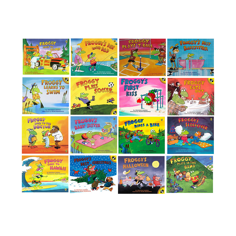Froggy青蛙小吉低幼认知绘本