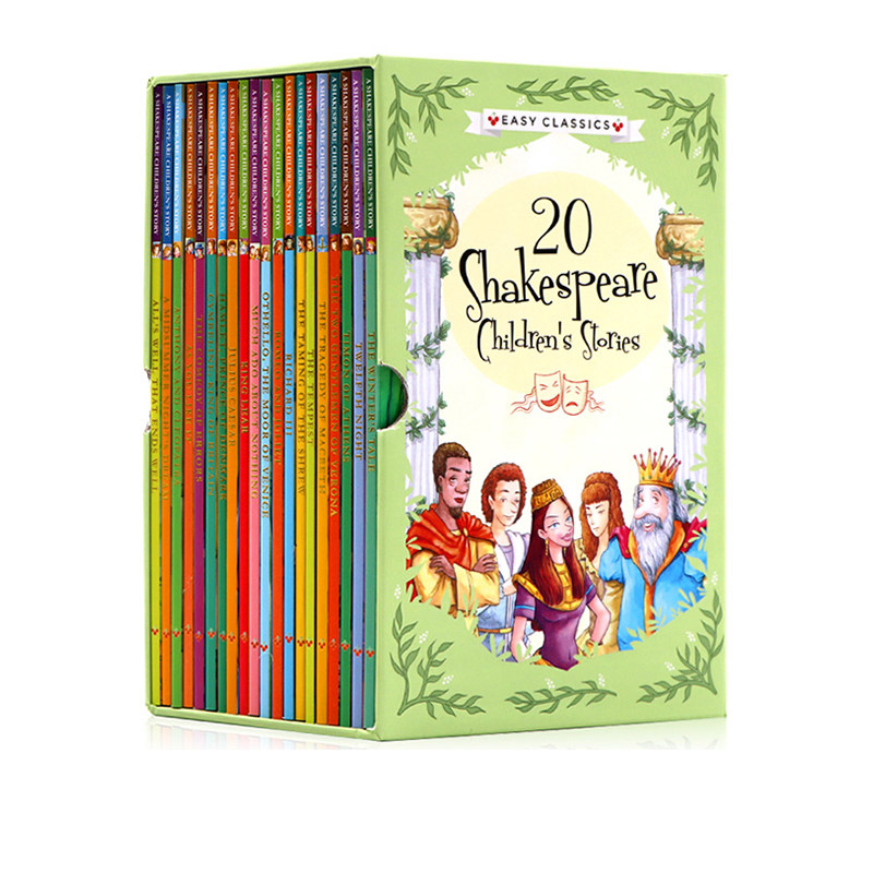 英文原版 The Shakespeare Childrens Stories 莎士比亚全集儿童经典文学故事章节桥梁小说中小学英语阅读课外读物