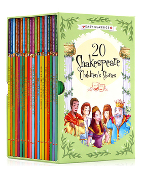 英文原版 The Shakespeare Childrens Stories 莎士比亚全集儿童经典文学故事章节桥梁小说中小学英语阅读课外读物