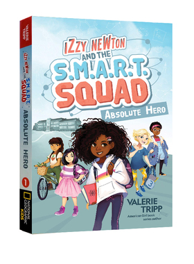 英文原版 Izzy Newton and the S.M.A.R.T. Squad 精装 青少年课外阅读 儿童侦探冒险推理章节小说 美国国家地理出品