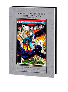 英文原版 Marvel Masterworks: Spider-Woman Vol. 3  (1978-1983) 精装收藏版 漫威杰作 蜘蛛女侠 23年新品