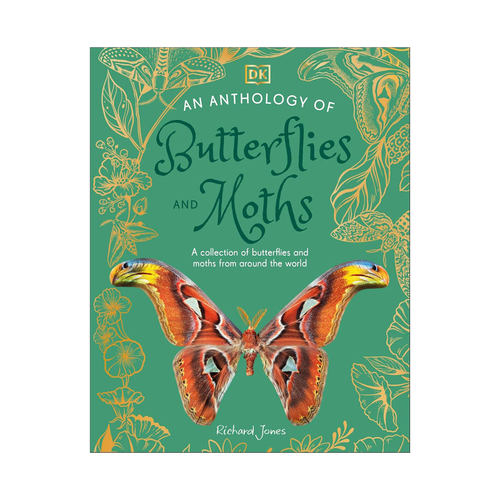 DK典藏博物馆系列 蝴蝶与蛾选集 DK An Anthology of Butterflies and Moths 100多种世界各地的蝴蝶和飞蛾 昆虫科普百科精装