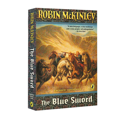 英文原版 The Blue Sword 蓝宝剑 纽伯瑞银奖小说 中小学暑假英文阅读 Robin Mckinley