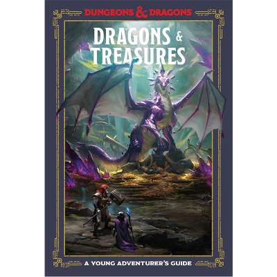 预售 龙与宝藏 龙与地下城 年轻冒险家指南系列 英文原版 Dragons & Treasures 精装 游戏小说