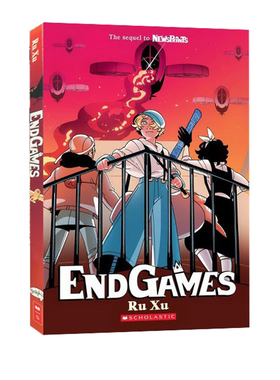 英文原版 Newsprints #2: Endgames 武侠冒险故事绘本图画书 全彩漫画图画书 青少年课外阅读章节小说