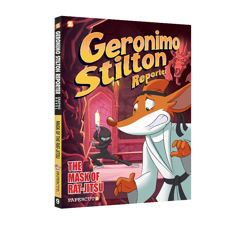 英文原版老鼠记者系列全彩冒险