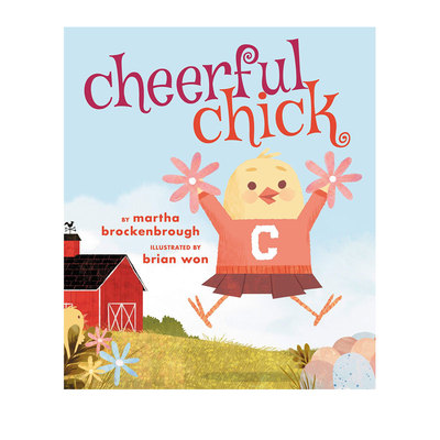 英文原版 Cheerful Chick 乐观主义 自尊自重  亲子互动 心理成长绘本  幼儿英语启蒙图画故事绘本