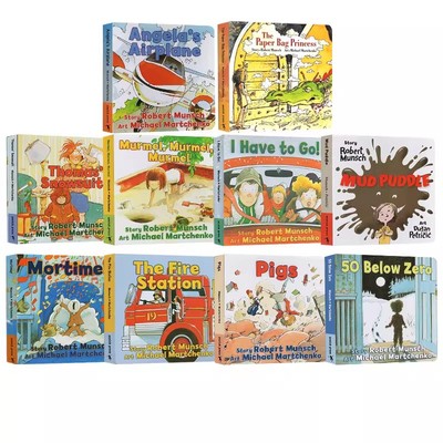 Disney Pixar Storybook Collection 迪士尼皮克斯6个故事合辑  蒙施爷爷讲故事 Robert Munsch 10册绘本 Sara Gillingham 7册