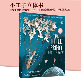 世界名著治愈故事小说课外阅读 The 奇想世界 小王子 Book Pop Prince Little 英文原版 小王子立体书