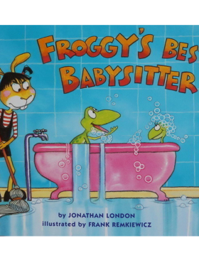英文原版 青蛙小吉 Froggy's Best Babysitter 儿童绘本故事书
