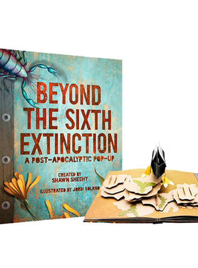 Pop-Up立体书 Beyond the Sixth Extinction 史前生物大灭绝 纸艺大师 Shawn Sheehy 英文原版科普知识绘本