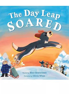 预售 英文原版 飞跃的日子 Day Leap Soared 精装 利普的高光时刻 温馨成长绘本 成长励志冒险