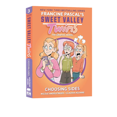 甜蜜谷双胞胎系列3 双向抉择 英文原版 Sweet Valley Twins: Choosing Sides 全彩漫画绘本 儿童课外阅读故事书
