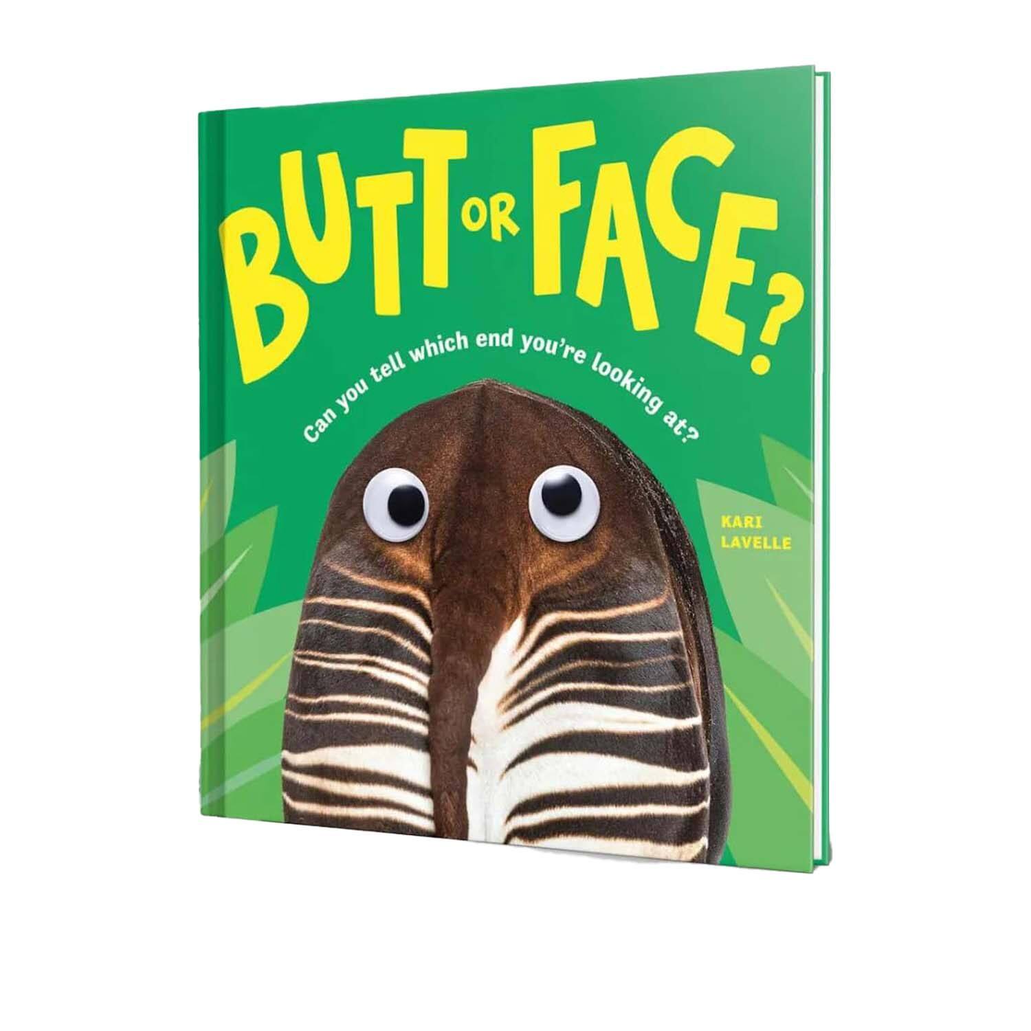 英文原版 Butt or Face?趣味动物猜谜精装绘本 儿童动物知识科普图画书 Sourcebooks