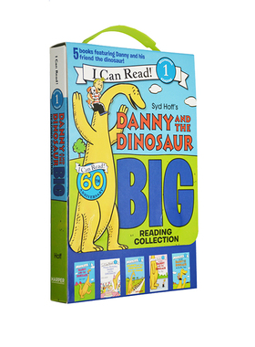 I Can Read 第1阶段5册 Danny and Dinosaur 英文原版绘本分级阅读 丹尼和恐龙 儿童图画故事书