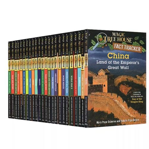 套装二 英文原版 神奇树屋小百科  24册合售 The Magic Tree House Fact Tracker 儿童章节桥梁小说读物 中小学课外英语阅读
