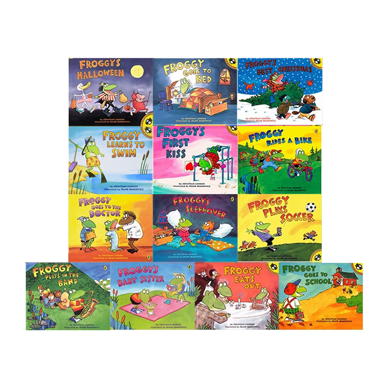 Froggy青蛙小吉13册心灵成长