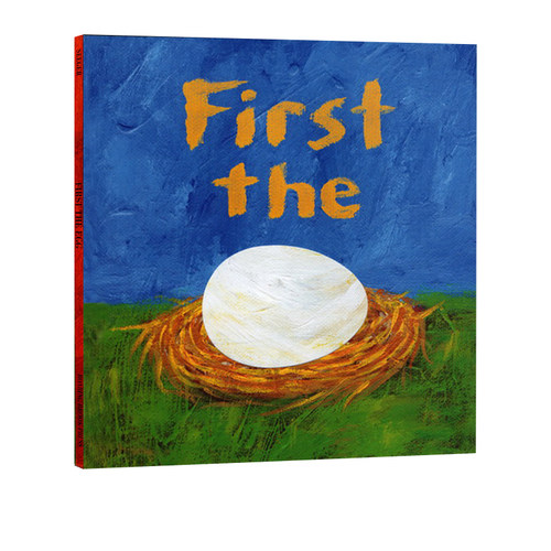 First The Egg 先有蛋 凯迪克绘本奖  英文原版绘本 Laura Vaccaro Seeger 儿童图画故事书