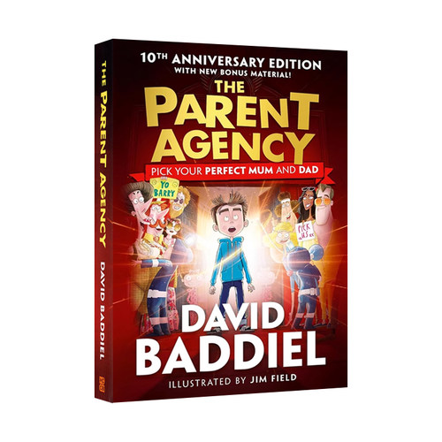 英文原版 The Parent Agency 想换父母的男孩 大卫·巴蒂尔儿童章节冒险小说 David Baddiel