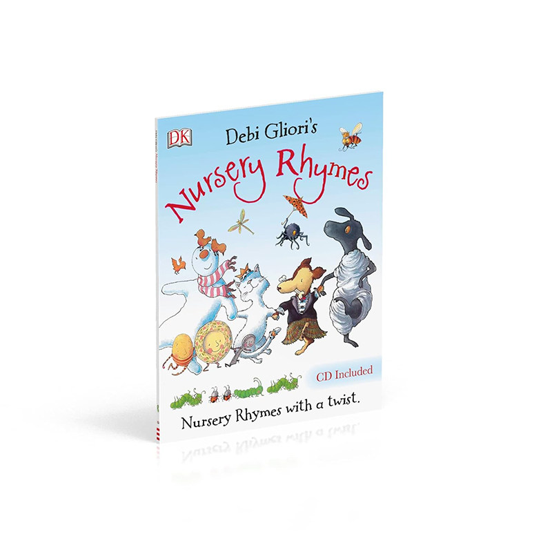 英文原版绘本 Nursery Rhymes 附CD DK儿童经典韵文歌谣 图画故事书