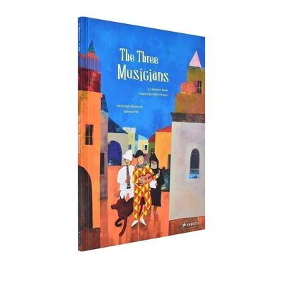 英文原版 The Three Musicians 艺术系 儿童绘本图画书