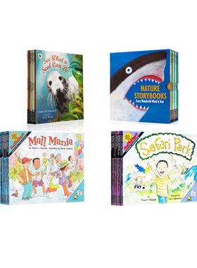 英文原版 Walker Nature Story小学STEM科普自然百科读物彩图 MathStar哈珀柯林斯数学思维启蒙 Let's Read and Find Out Science