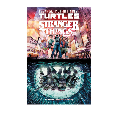 预售 英文原版 忍者神龟:变种时代x怪奇物语 跨界冒险漫画小说 Teenage Mutant Ninja Turtles x Stranger Things