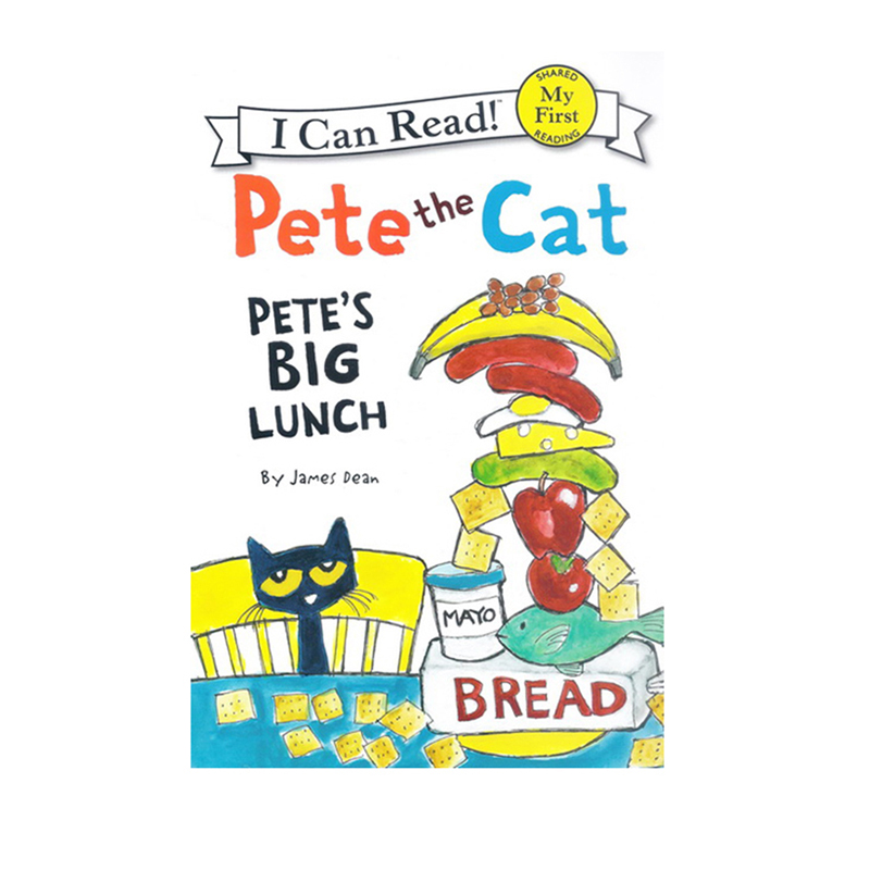 英文原版皮特猫分级读物