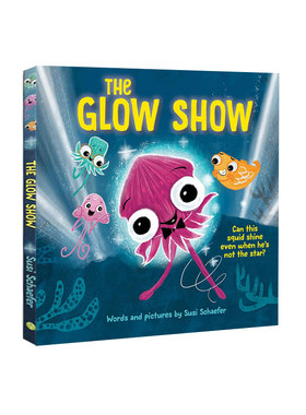 英文原版 the Glow Show Sourcebooks 合作谦逊和友谊的故事 大海发光生活 精装 本图画书