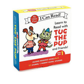 跟塔戈和他 the 英文原版 Read read with Tug 预售 朋友们学 Friends 第一辑 Pup 12册 入门级分级读物 Learn and can