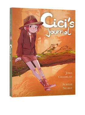 Cici's Journal 茜茜的冒险日记 失物招领 英文原版漫画绘本 中小学女孩英文课外读物 Lost and Found