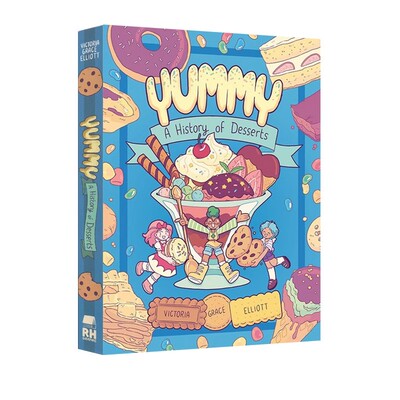 英文原版 Yummy A History of Desserts 点心甜品美食绘本 少儿全彩绘本漫画