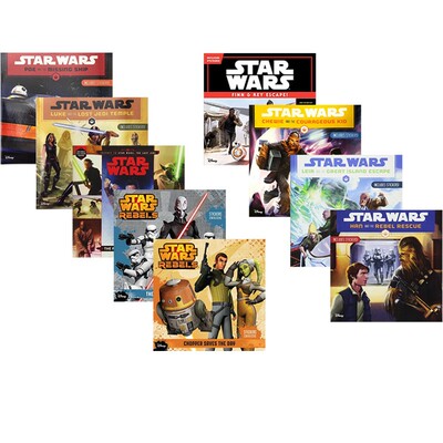 英文原版 星球大战义军崛起 动画版同名绘本故事图画书 Star Wars Rebels  9册 天行者的崛起