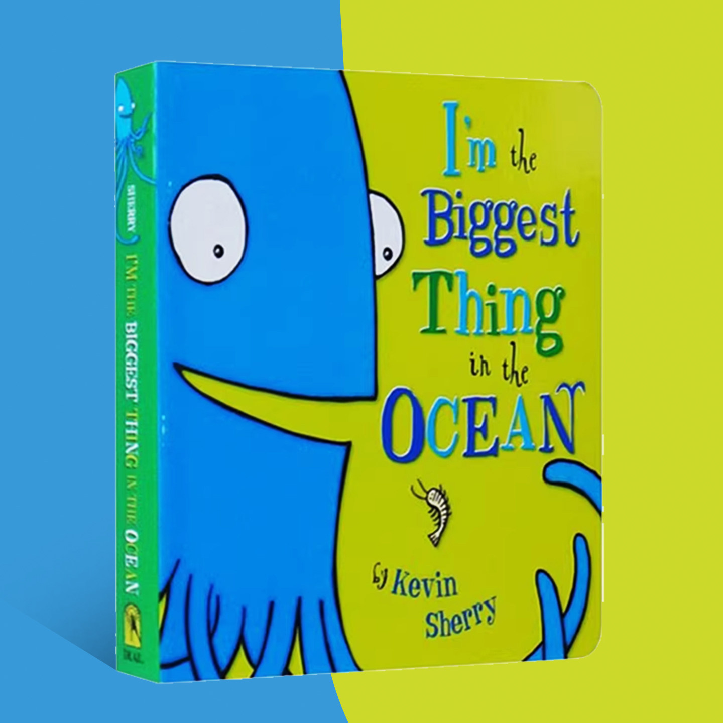 预售 英文原版 I'm the Biggest Thing in the Ocean 大海里我很大 幽默故事图画书 儿童启蒙早教认知纸板书,书籍/杂志/报纸,儿童读物原版书,淘宝优惠券,粉丝福利购,淘宝优惠卷