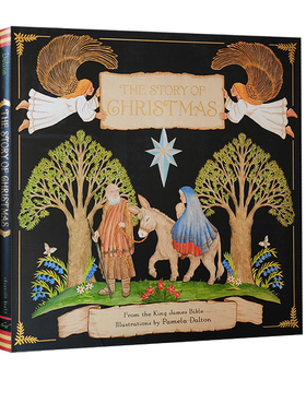 英文原版The Story of Christmas 圣诞节的由来 精装全彩图画故事书 Pamela Dalton