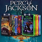 英文原版 Olympus 波西杰克逊 Rick 第一季 第二季 Jackson 小说系列 Percy 希腊神话冒险 Heroes 少年奇幻冒险 Riordan