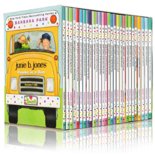 Jones Bus Park Junie 系列儿童文学章节桥梁书 Complete 朱尼琼斯校园日记英文原版 28册 Books Barbara