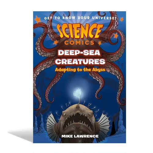 预售 英文原版 Science Comics 科学大爆炸 Deep-Sea Creatures Adapting to the Abyss 深渊居民 深海生物 STEM科普 非虚构类