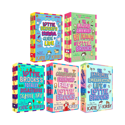 英文原版 洛蒂布鲁克斯 旅行/生活指南/闺蜜闹剧/尴尬生活Lottie Brooks 友谊与成长 青少年课外读物 Katie Kirby