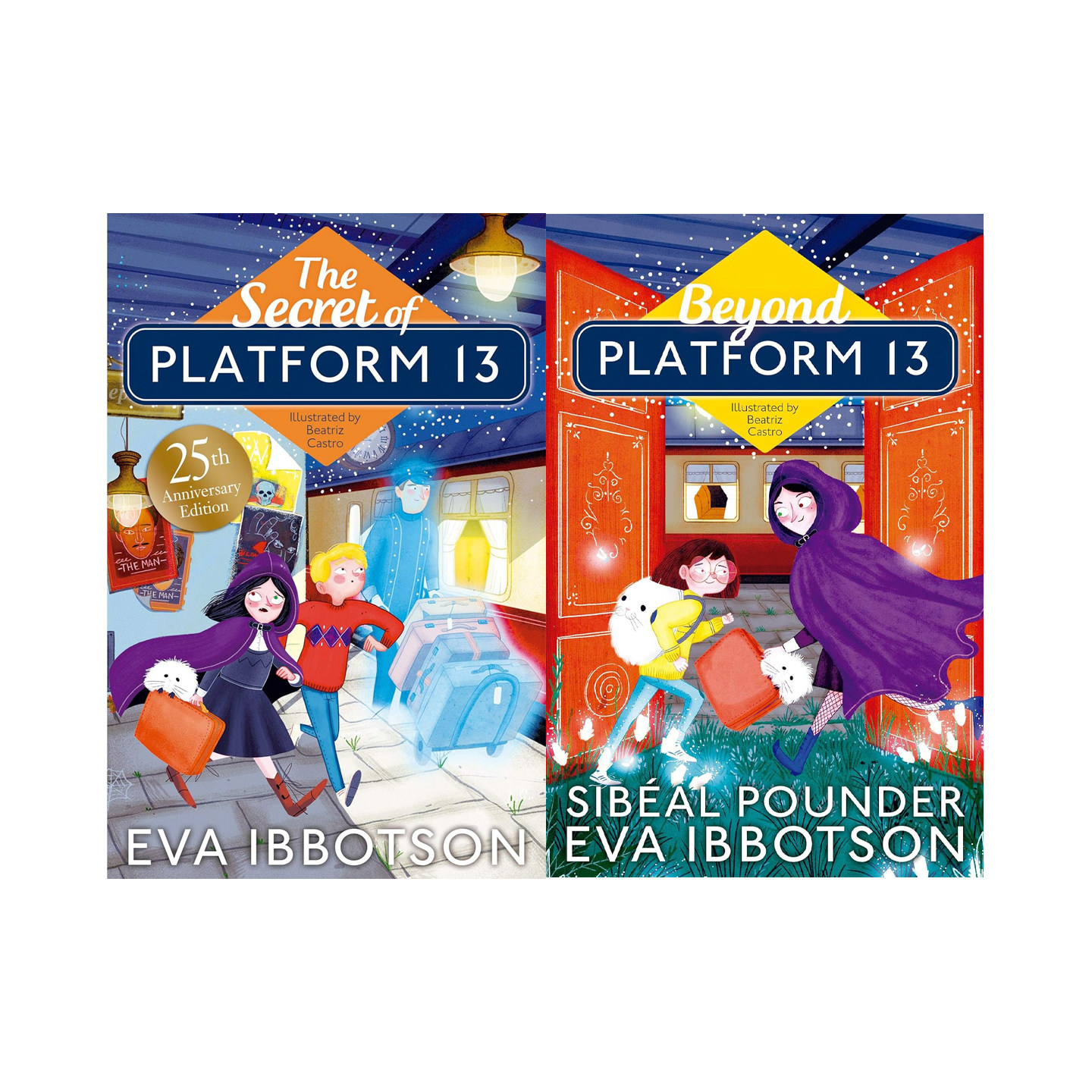 英文原版 13号站台系列 Platform 13系列 2册套装 Eva Ibbotson作品