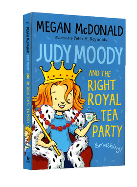 英文原版 Judy Moody and the Right Royal Tea P…#14 稀奇古怪小朱迪 初级章节书 女孩成长桥梁书 课外阅读 朱迪之夏电影