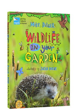 英文原版 RSPB Wildlife in Your Garden 自然生态保护科普绘本