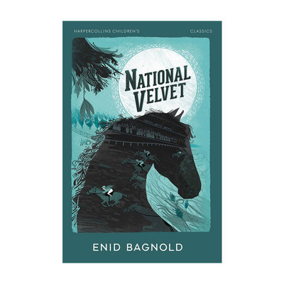 预售 英文原版 National Velvet 柯林斯儿童经典 玉女神驹 伊妮德·拜格诺德 Enid Bagnold