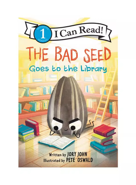 英文原版 Bad Seed Goes to the Library 坏种子系列 良好行为习惯养成 早教亲子英语启蒙 Jory John 亲子共读