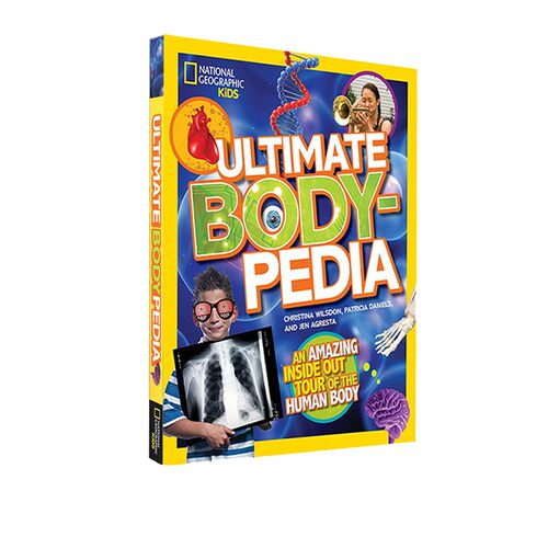 英文原版 美国国家地理 National Geographic Kids Ultimate Bodypedia  精装收藏版 人体百科 STEAM科普读物