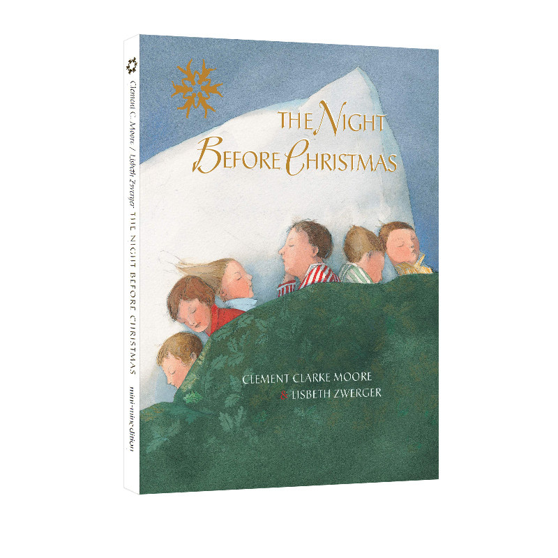英文原版 the night before christmas 精装 圣诞节 儿童英文诗  图画