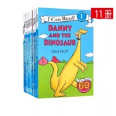 and 1阶段 11册合售 Read Dinosaur 儿童分级读物 启蒙阅读图画故事书 Can the 丹尼和恐龙绘本 Danny 英文原版