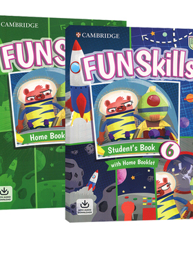 2020新版剑桥少儿英语YLE考试六级官方备考书 Fun Skills Level 6 for A2 Flyers 英文原版 Cambridge English 含练习册