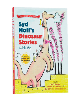 Syd Hoff's Dinosaur Stories 英文原版 恐龙故事合辑 全彩大开本 Dover Children's Classics